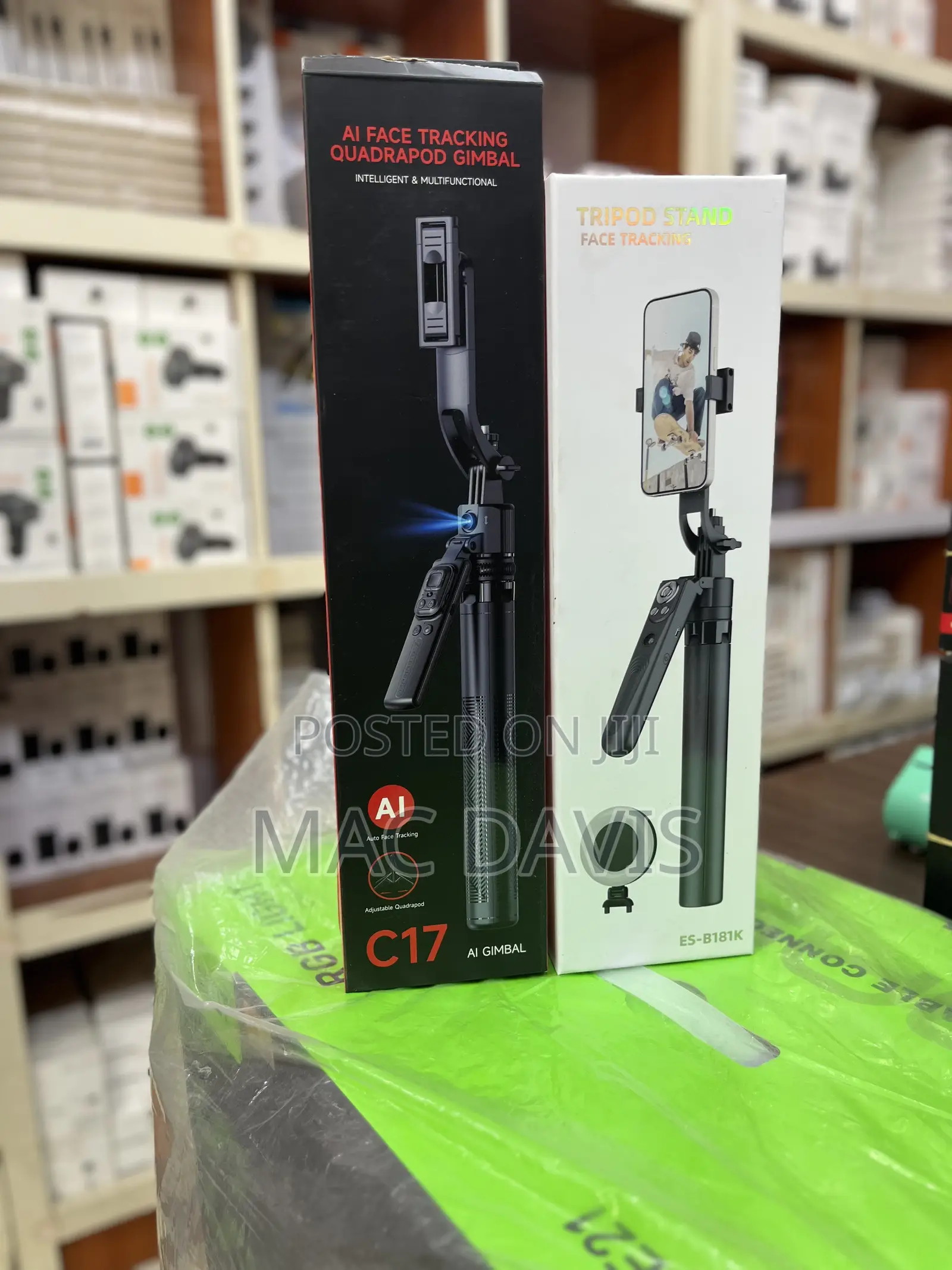 Face Tracking AI Tripod Stand.
