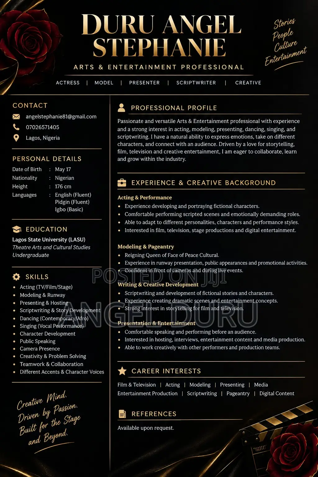 Arts Entertainment CV