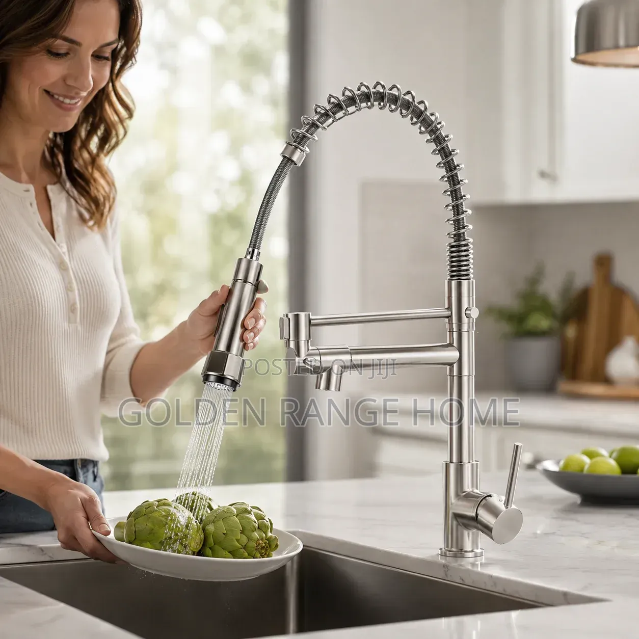 Chrome Kitchen Mixer Tap
