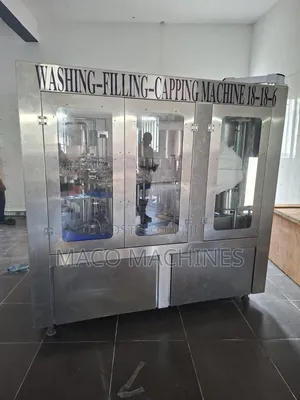 Bottled Water Production Machine 3 in 1 Automated Complete Setup
