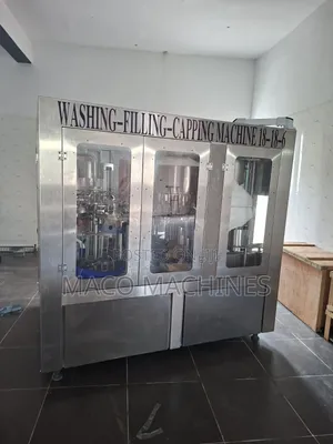 Bottled Water Production Machine 3 in 1 Automated Complete Setup