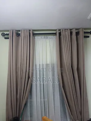 Curtains and Rod