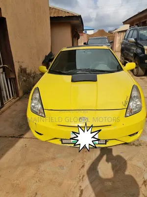 Toyota Celica 2003 Yellow
