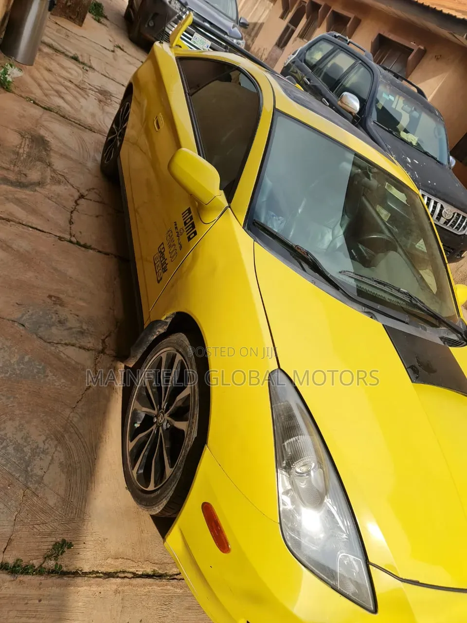 Toyota Celica 2003 Yellow