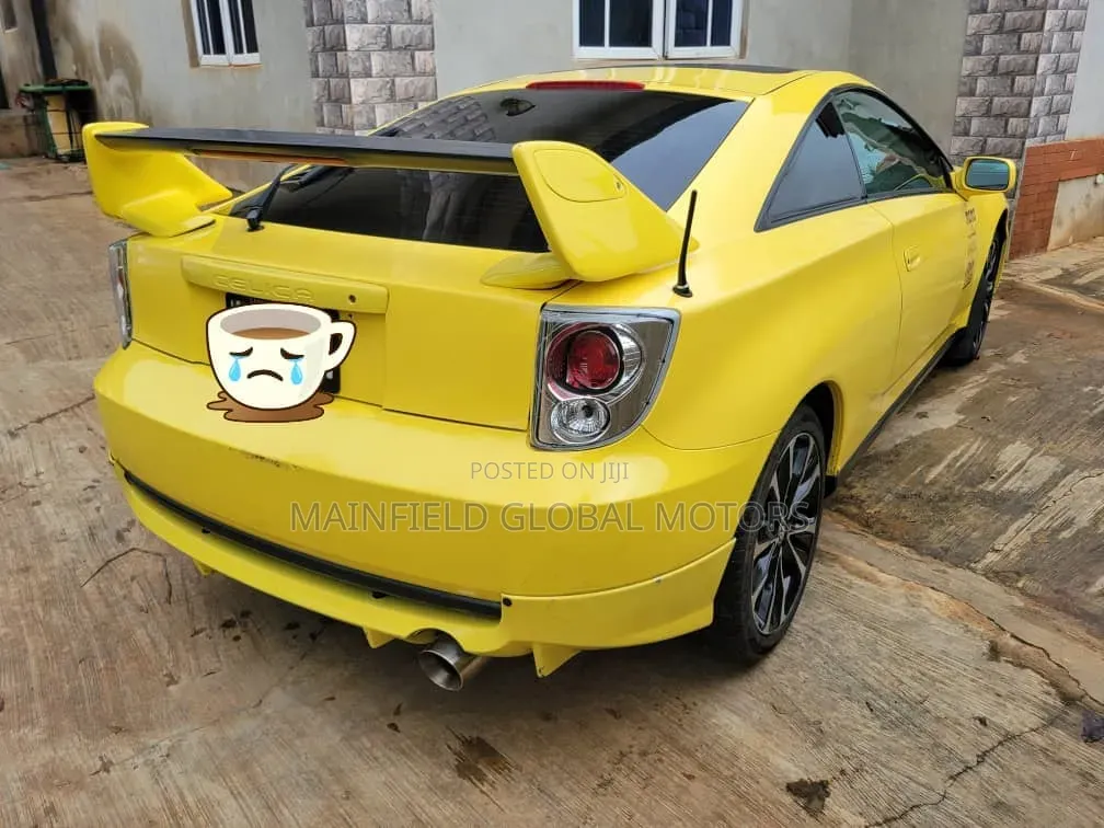 Toyota Celica 2003 Yellow
