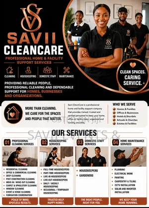 Professional Cleaning Home Maintenance Services