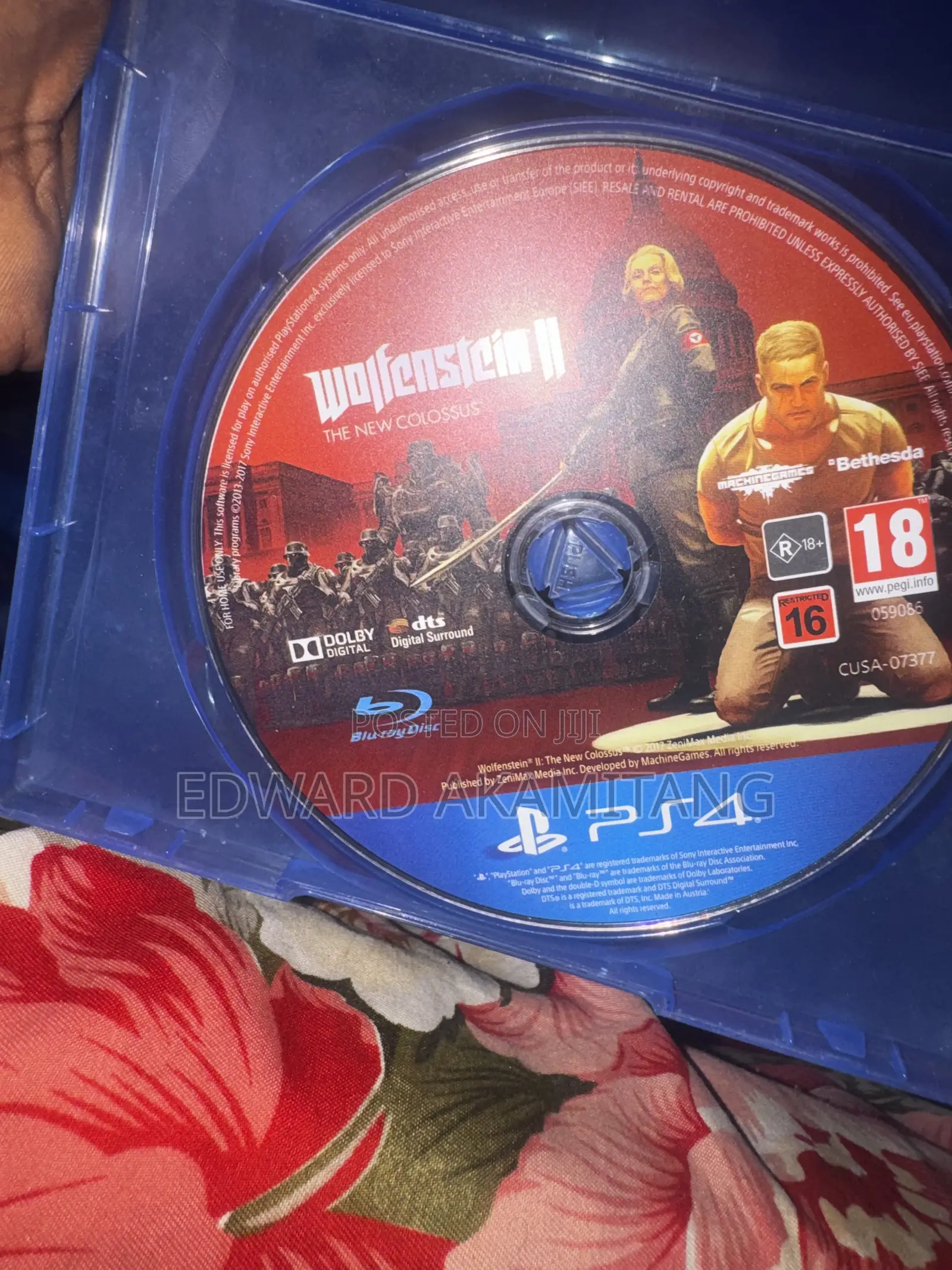 Perfectly Working Ps4 Disc
