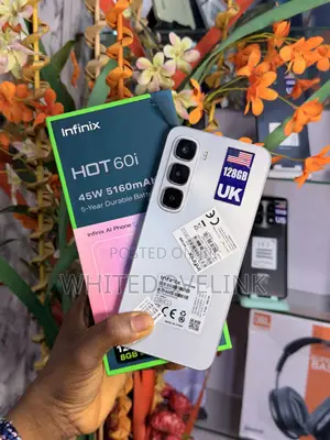 Infinix Hot 60i 128 GB White