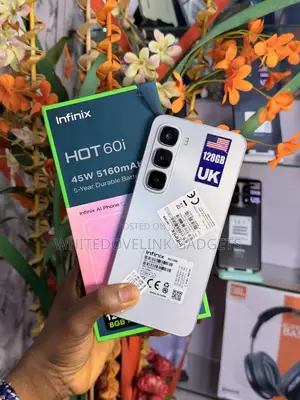 Infinix Hot 60i 128 GB White