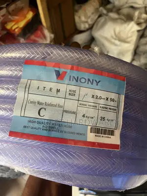 1" White Hose