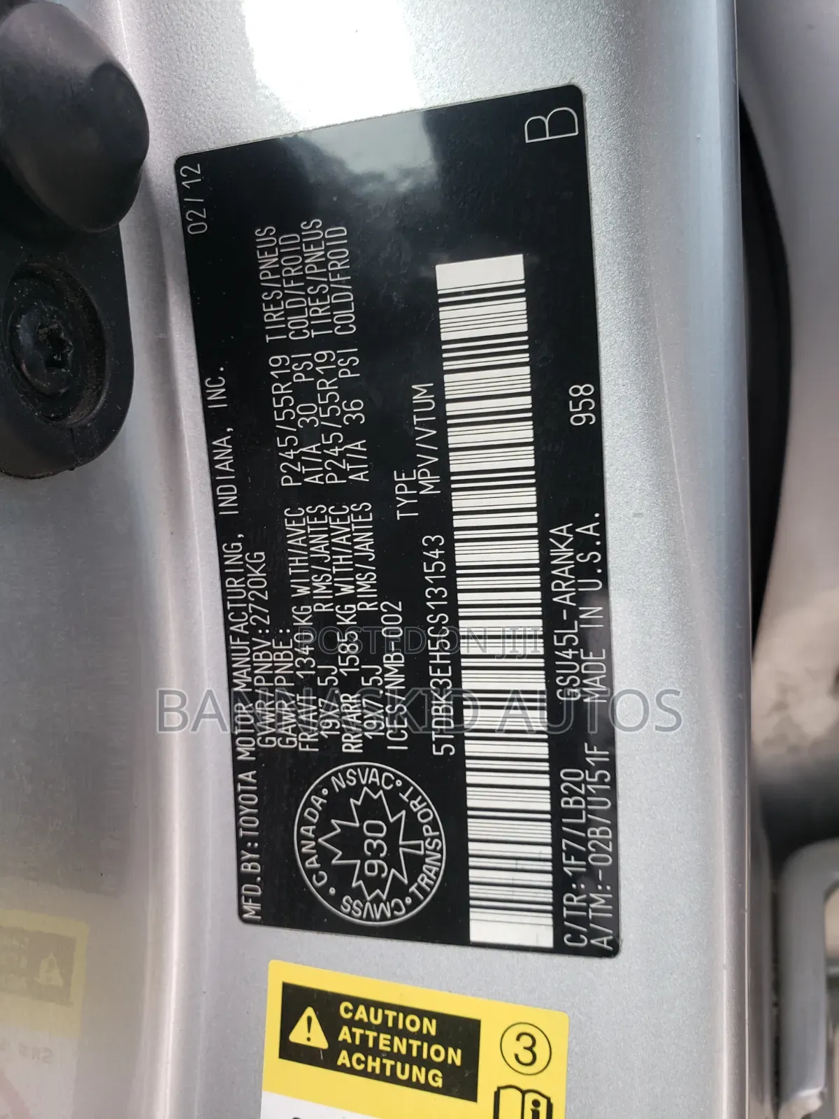 Toyota Highlander 2013 Silver