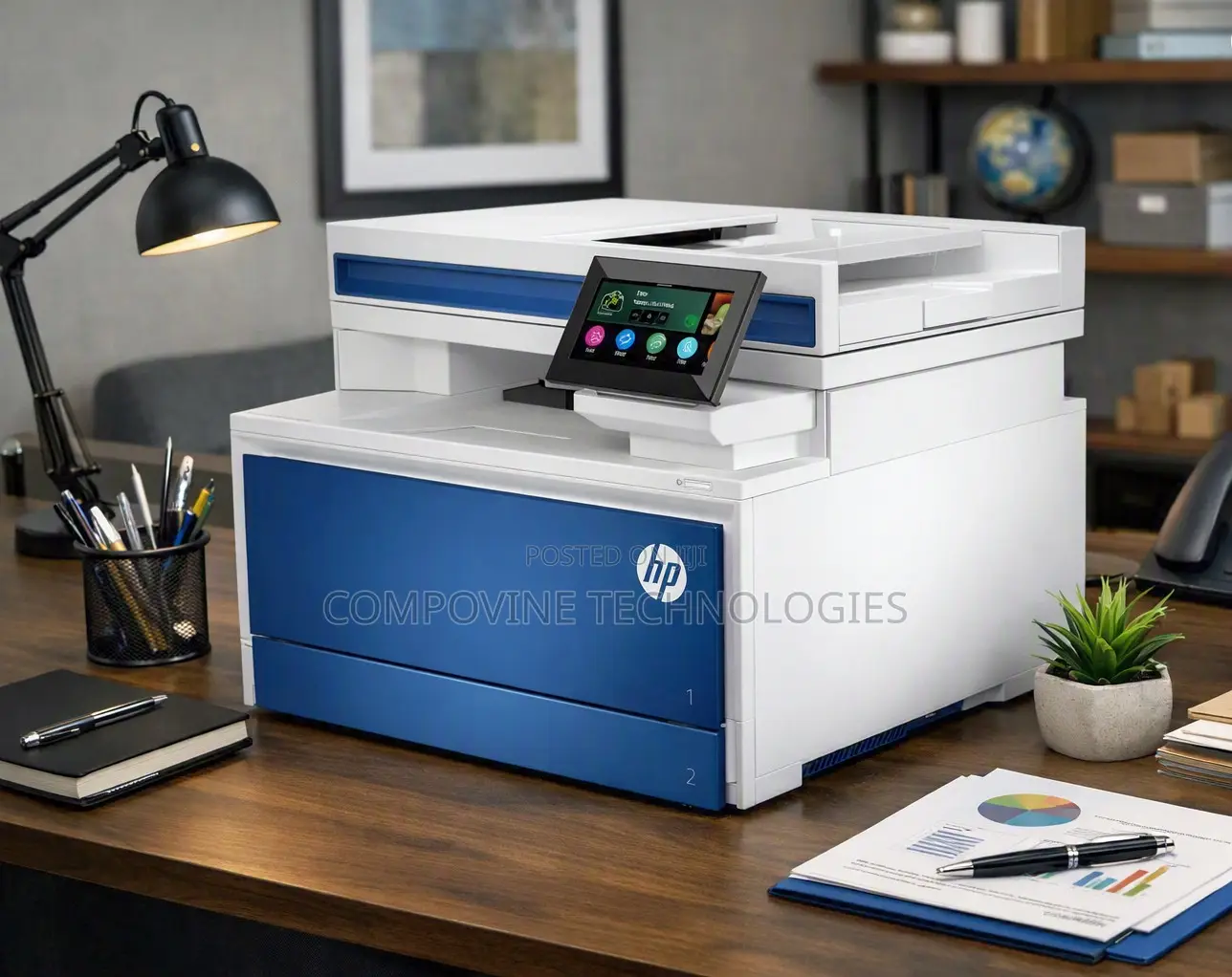 HP Colour LaserJet Pro MFP 4303fdw Printer (5HH67A)