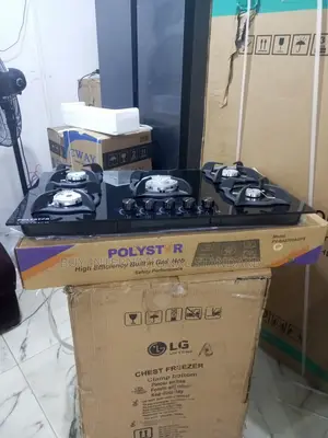 Polystar 5 Burner Gas Hob Pv-Ba8705agps With Modern Built-in Design