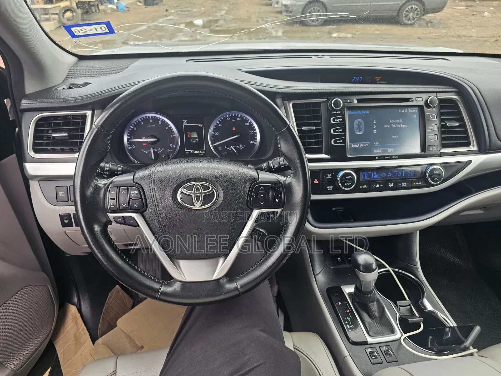 Toyota Highlander 2017 Gray