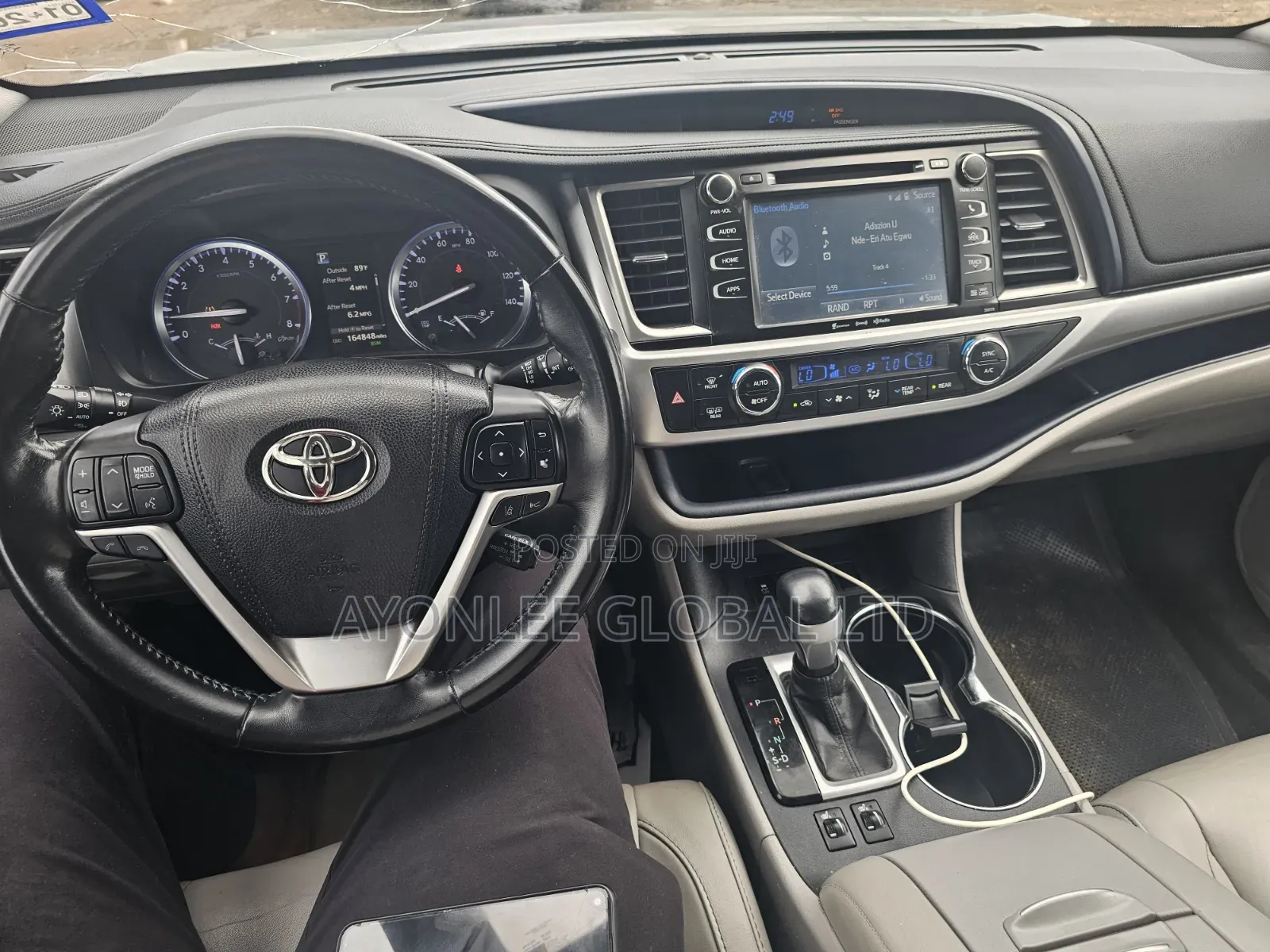 Toyota Highlander 2017 Gray