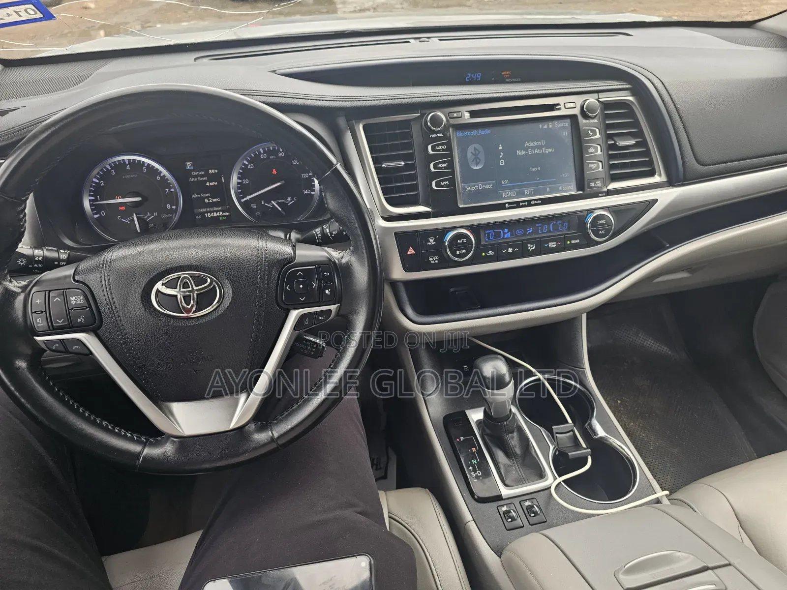 Toyota Highlander 2017 Gray