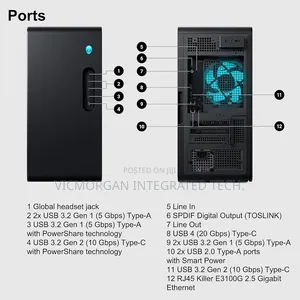 New Desktop Computer Dell Aurora 16GB Intel Core Ultra 7 SSD 1T