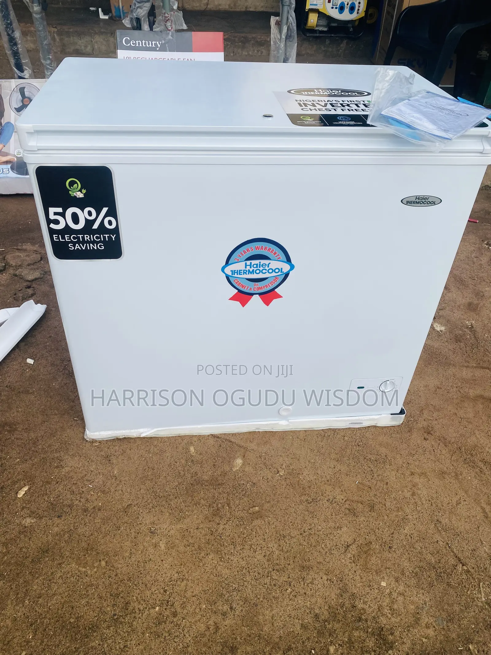 Thermocool (196L) Inverter Freezer, Model (HTF-202vw) for Sale