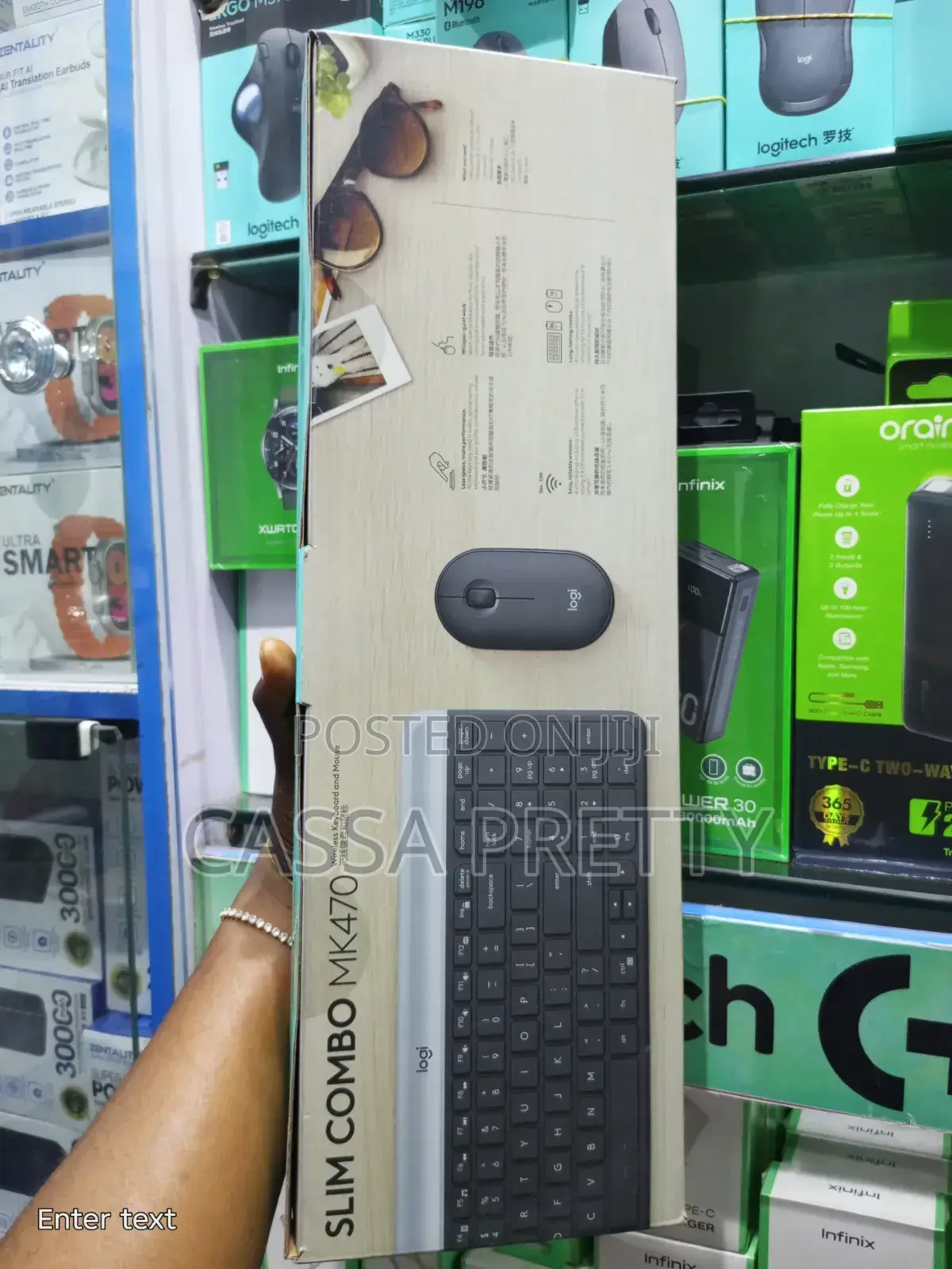 Logitech MK470 Slim Combo Wireless Keyboard + Mouse