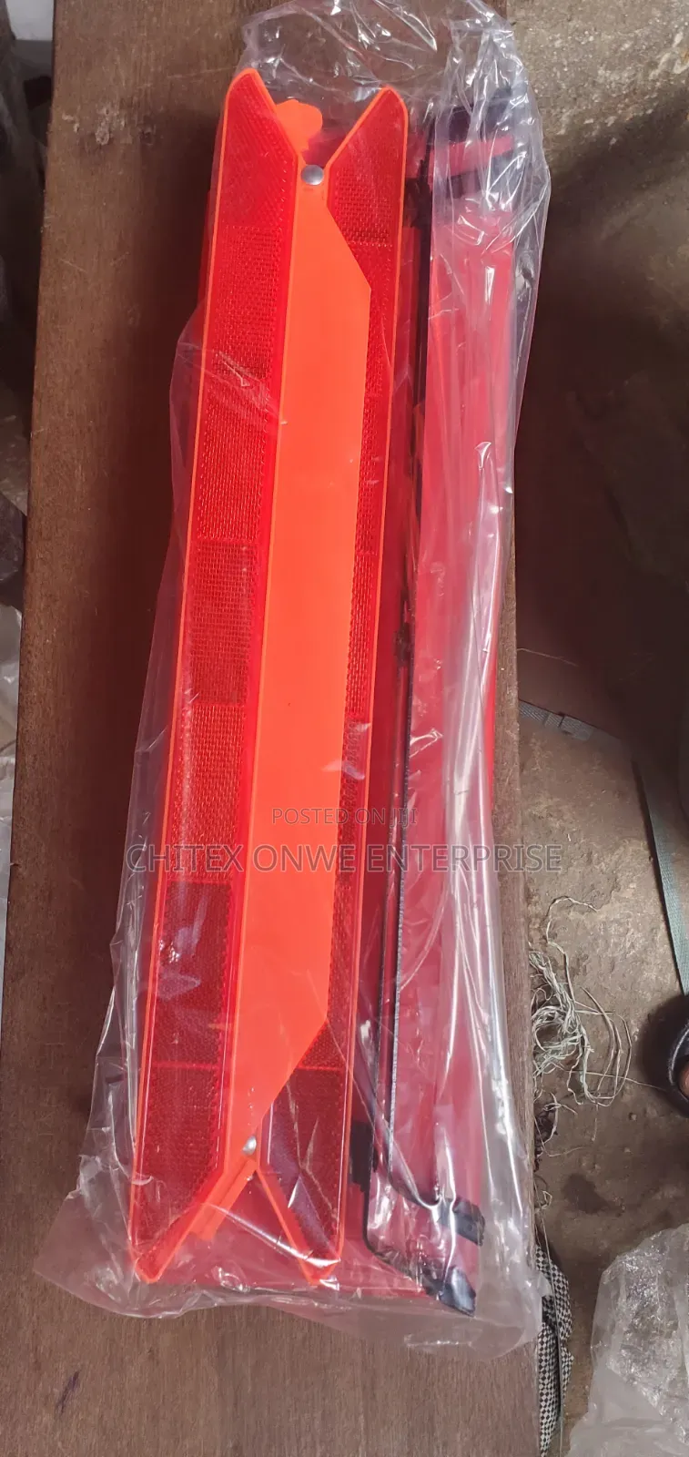 Foldable Reflective Warning Triangle - Roadside Emergency Triangle