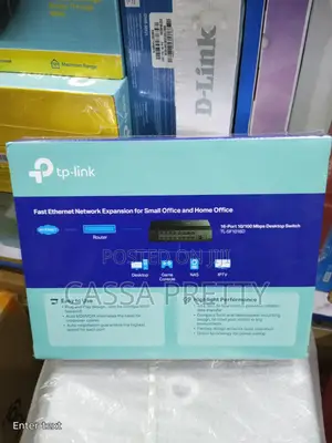 TP-Link 16-Port 10/100Mbps Desktop Switch TL-SF1016D