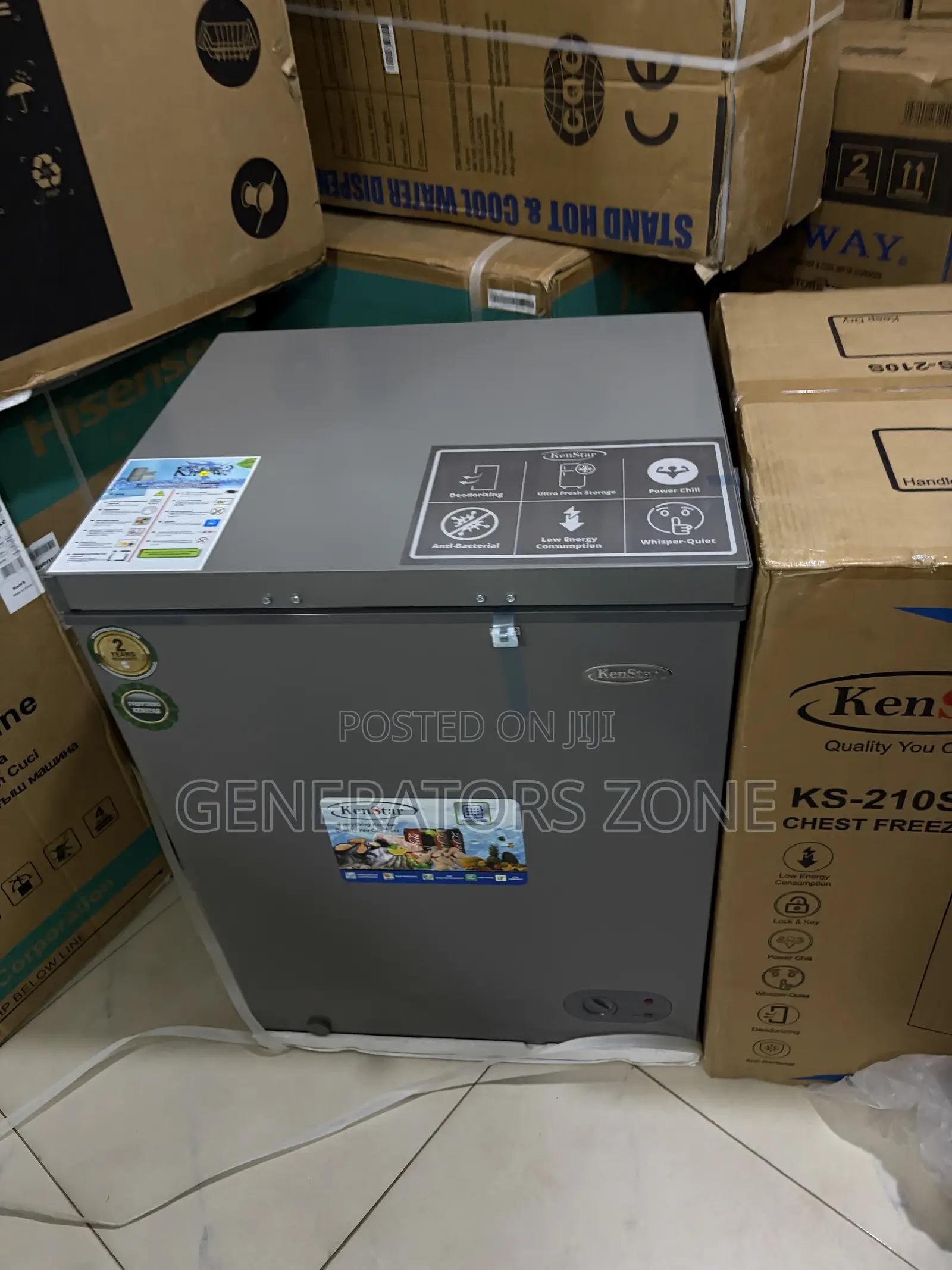 Kenstar 142L Chest Freezer With 3D Cooling