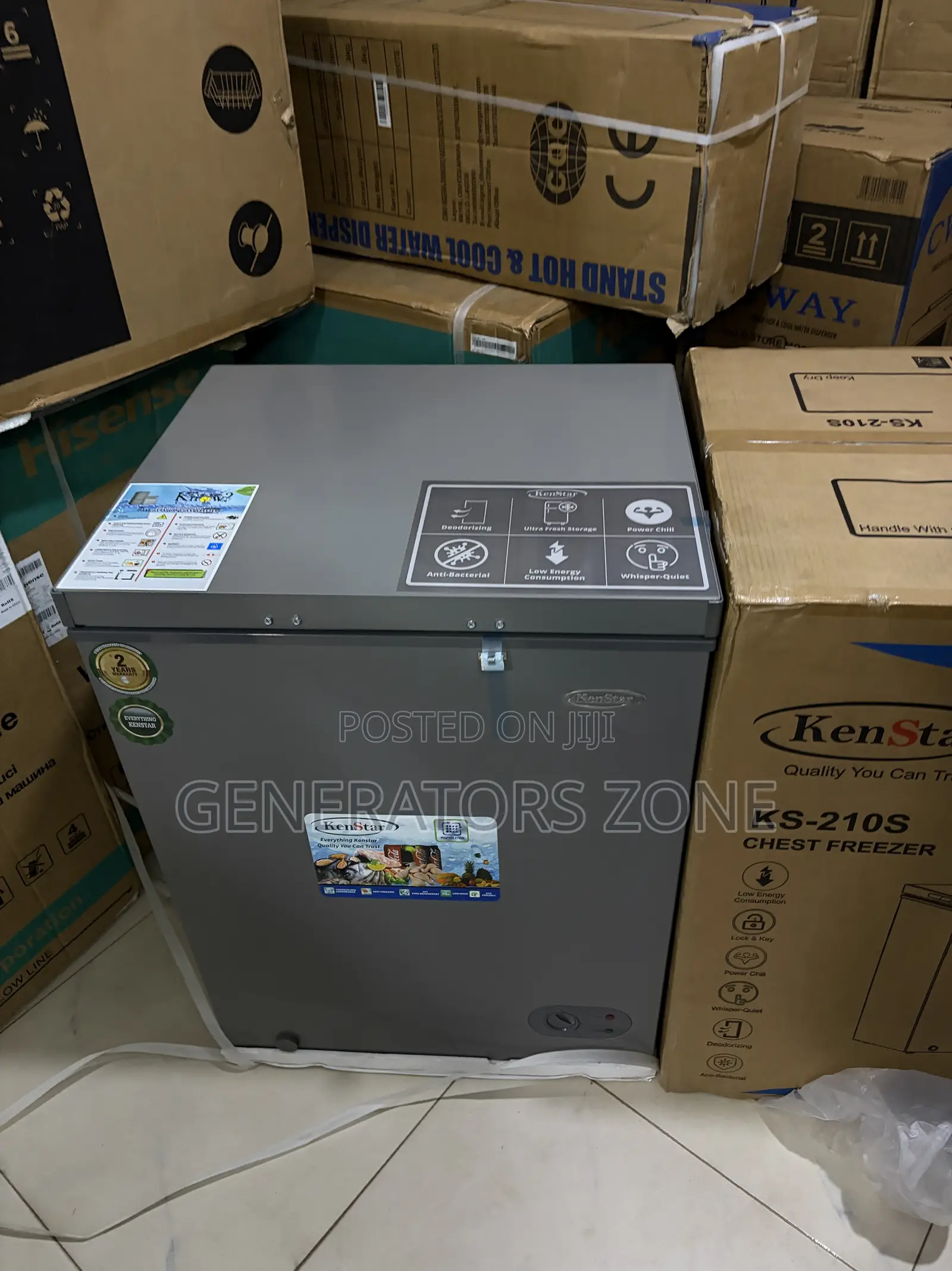 Kenstar 142L Chest Freezer With 3D Cooling