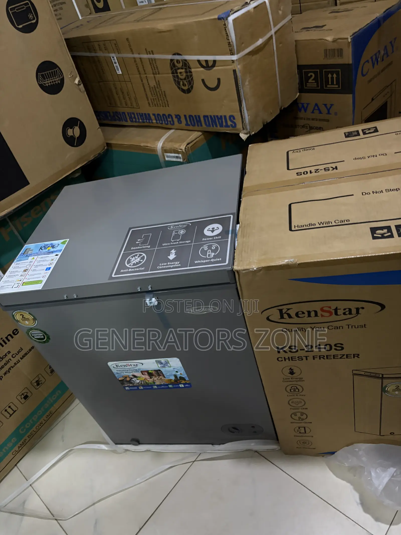 Kenstar KS210S Eco-Friendly Chest Freezer