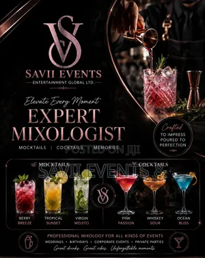 Professional Mixologist Cocktail Services for Events