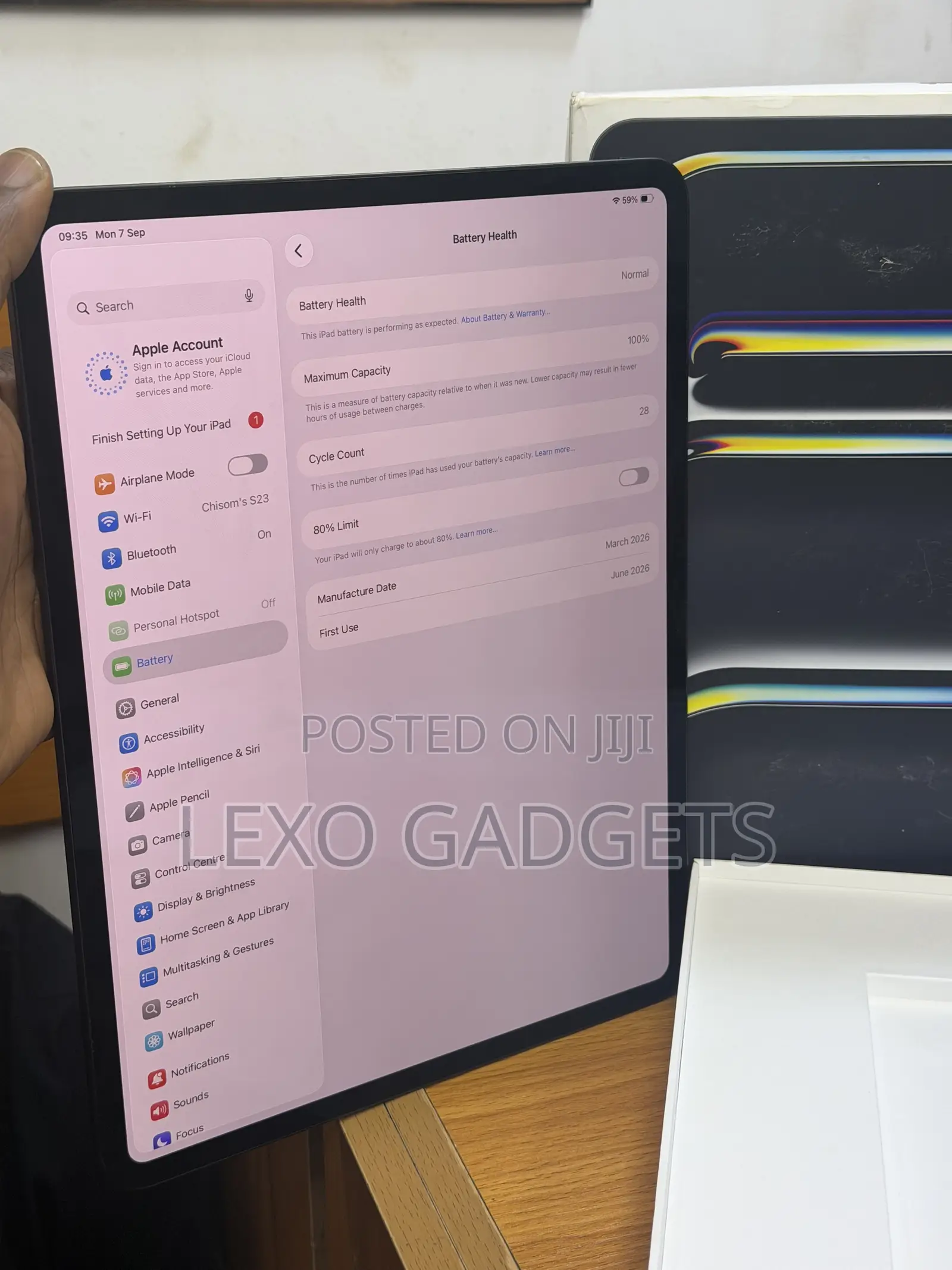 New Apple iPad Pro 13 (2025) 256 GB Gray