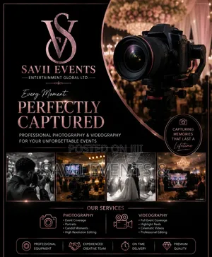 Professional Photographer Videographer for All Events