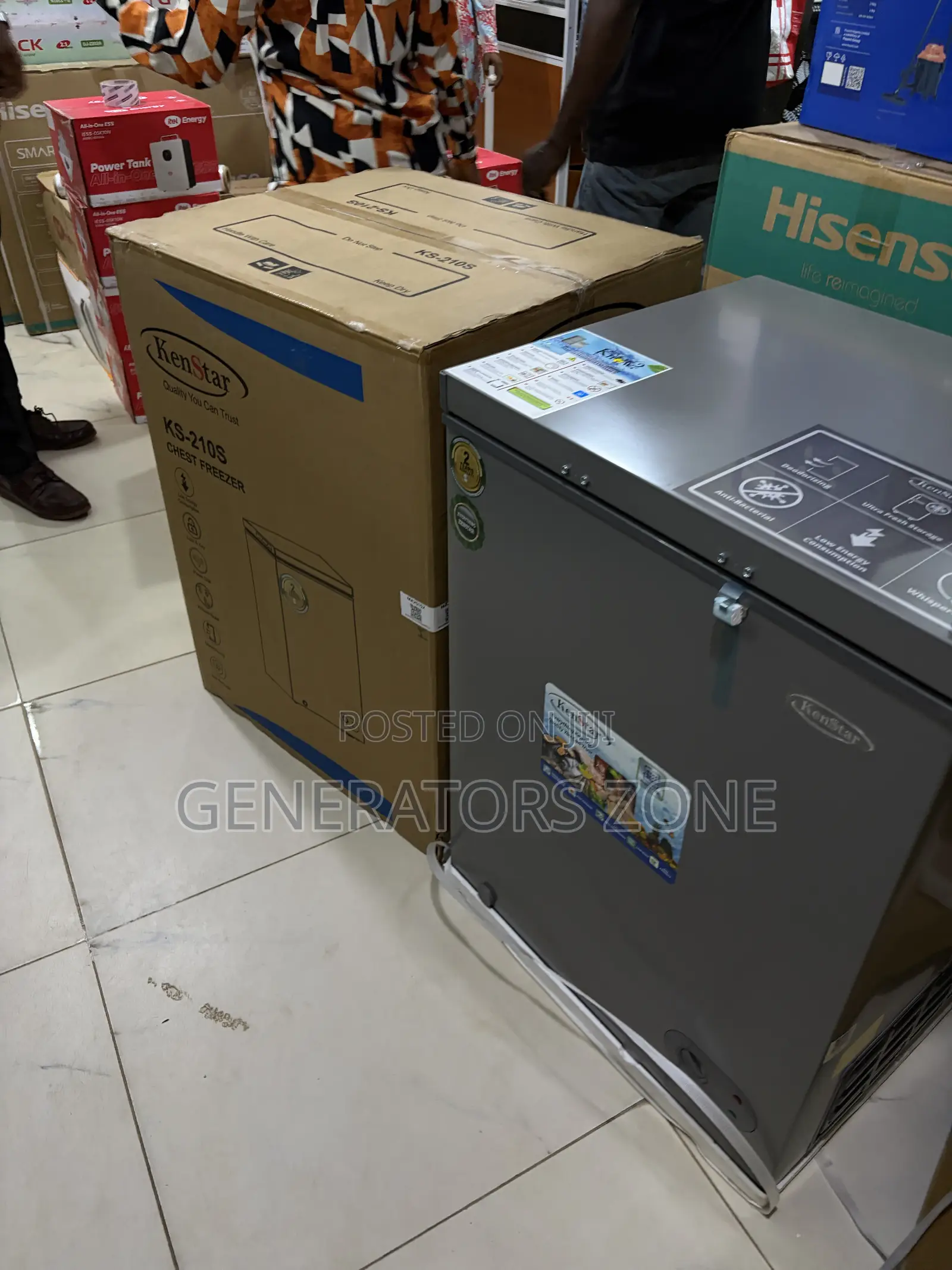 Kenstar KS210S Commercial Deep Freezer 142L
