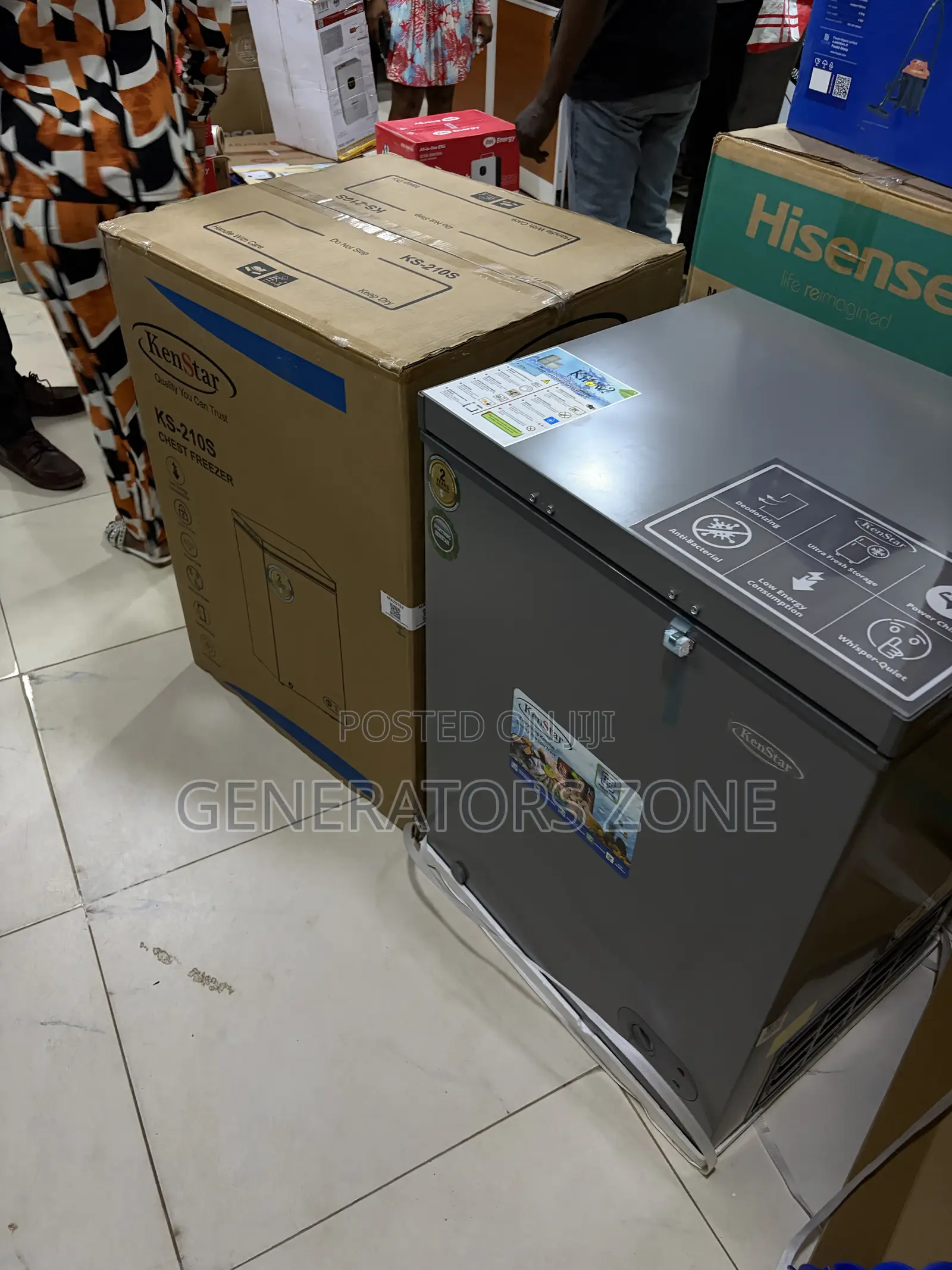 Kenstar KS210S Durable 142L Chest Freezer