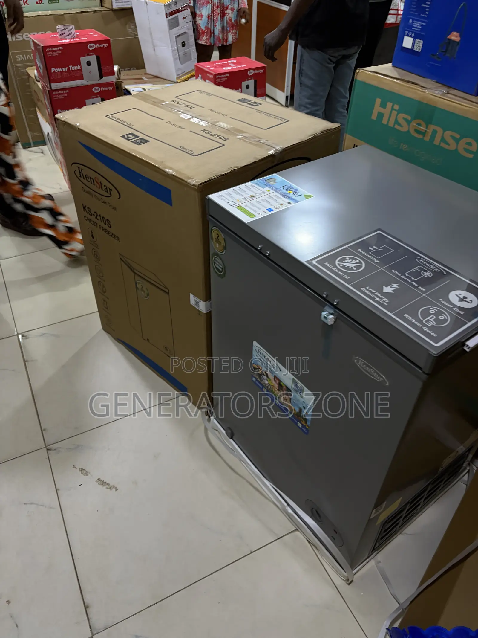 Kenstar KS210S Durable 142L Chest Freezer