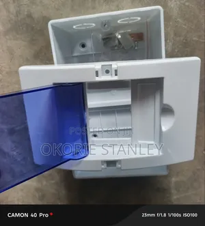 4way MCB Empty Box With Glass