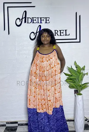 Adire Maxi Dress