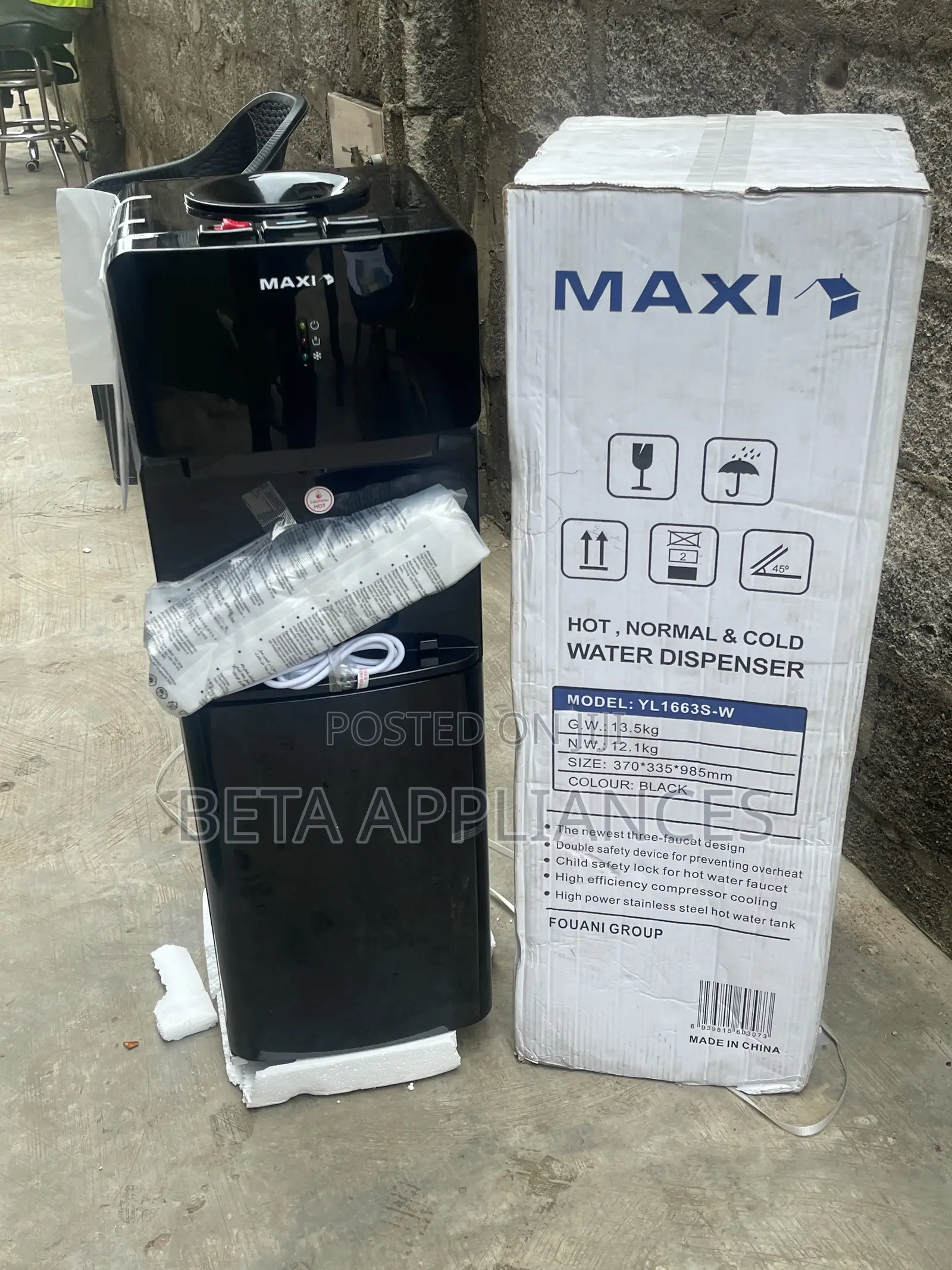 Original Maxi YL1663S-W Water Dispenser for Home Office