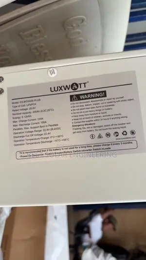 5kwh 24v Luxwatt Lithium Battery