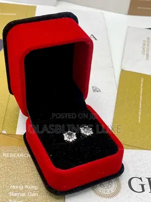 Moissanite Diamond Earrings