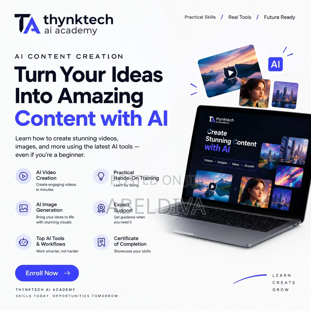 Learn AI Content Creation