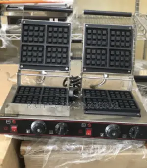 High Quality Commercial Double Square Electric Waffle Maker