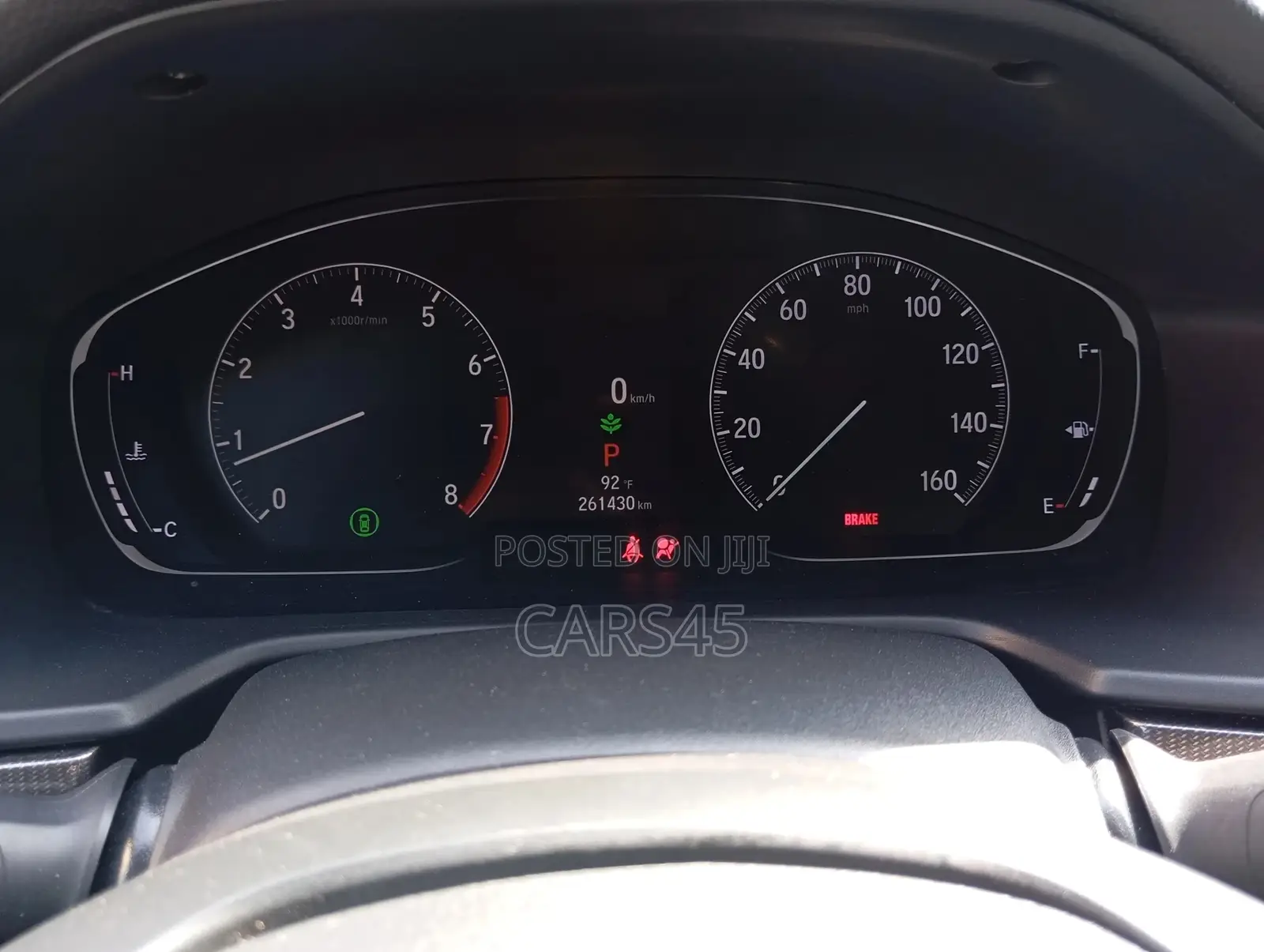 Honda Accord 2018 Black