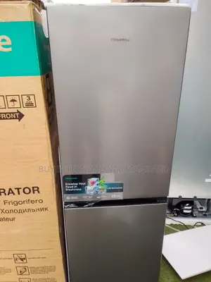 Hisense 225l Bottom Freezer Fridge With Silver Finish