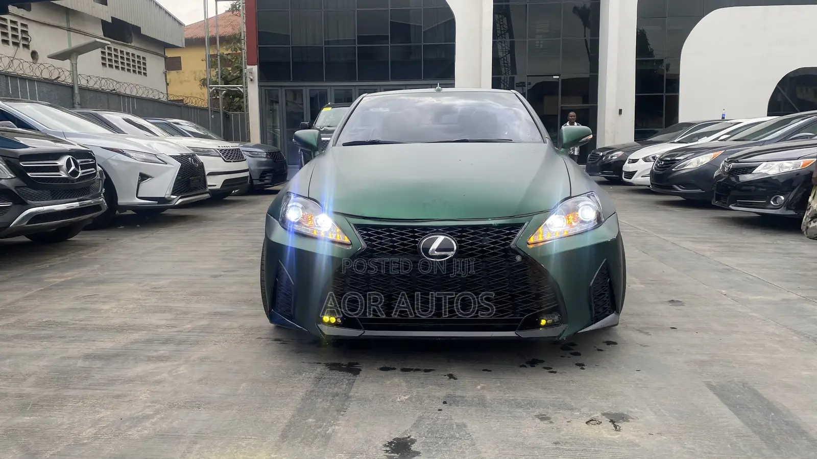 Lexus IS 250 2012 Green