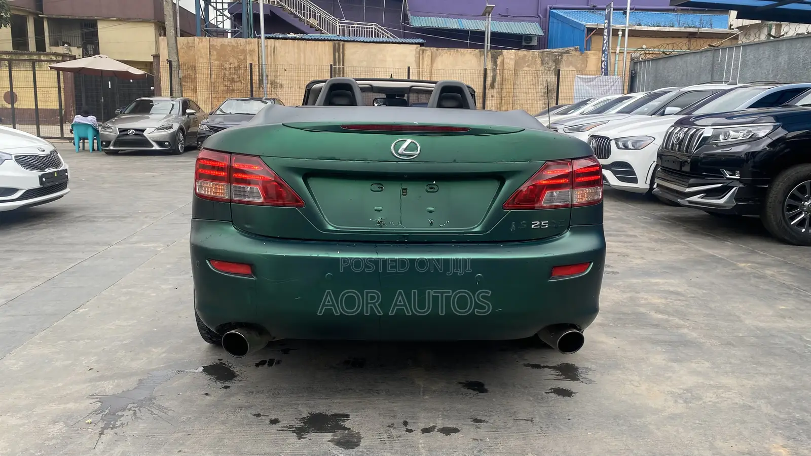 Lexus IS 250 2012 Green
