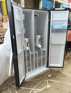 Haier Thermocool Side-by-Side Refrigerator With Water Dispenser
