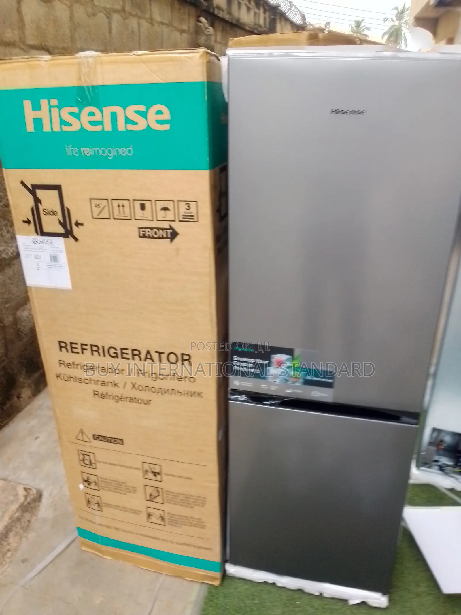Hisense 225l Double Door Bottom Mount Fridge 29dca