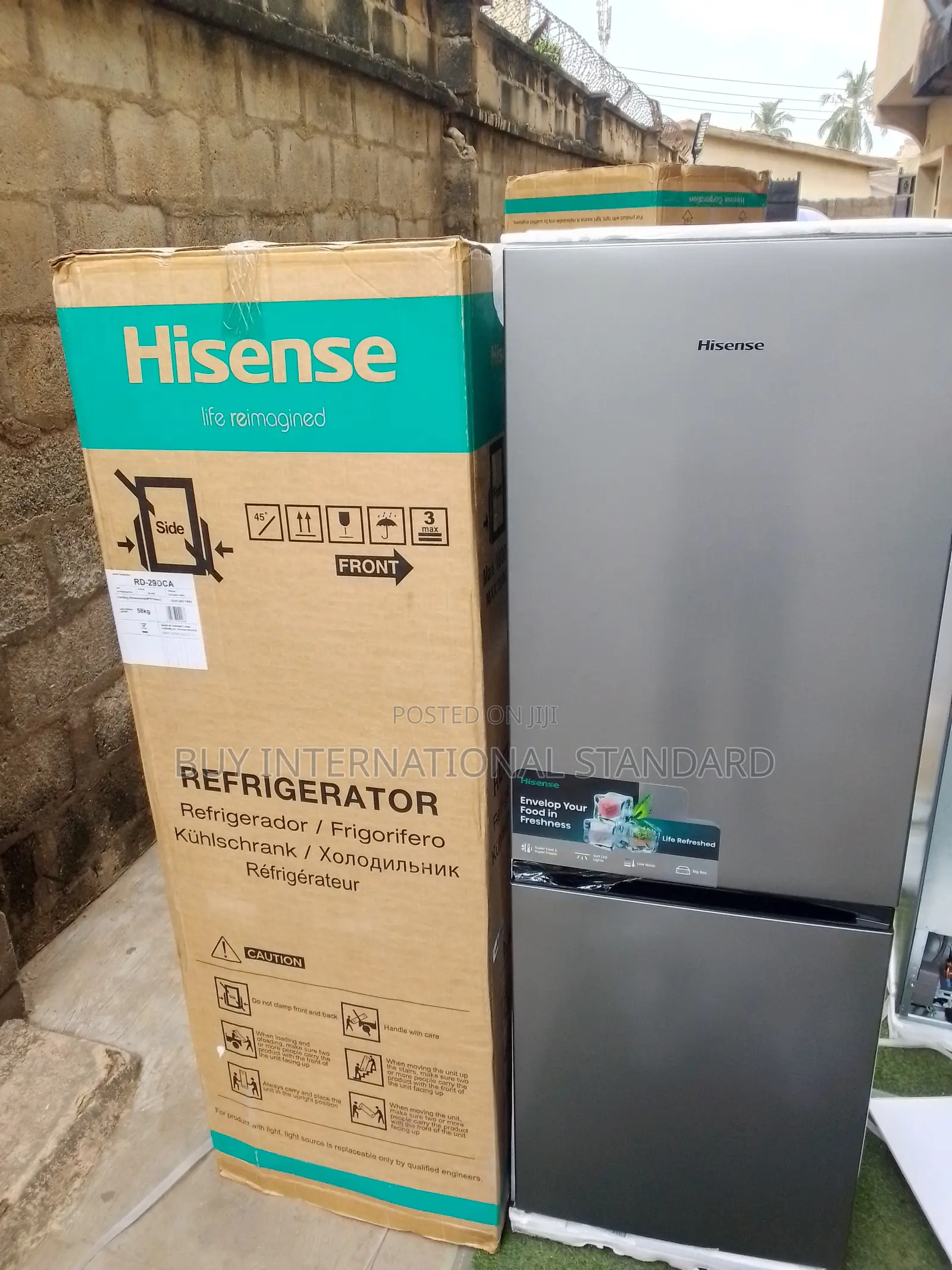 Hisense 29dca Bottom Freezer Refrigerator 225 Litres