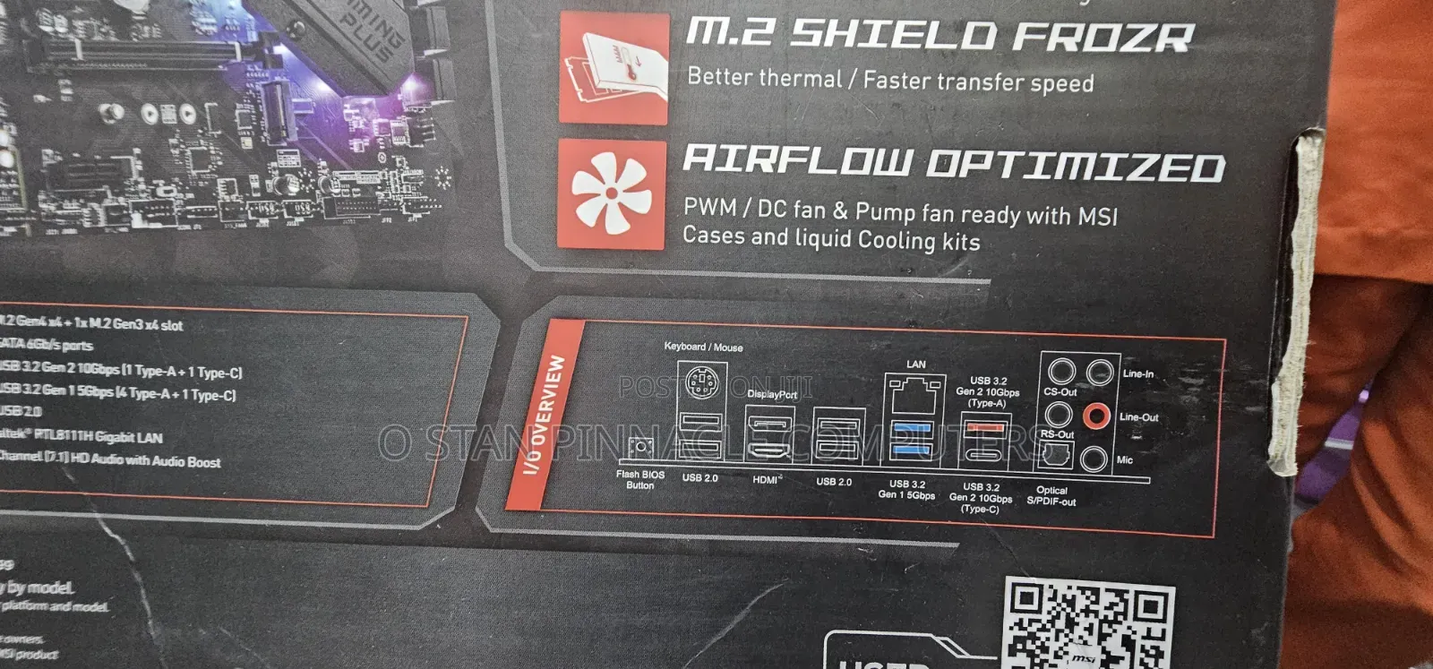 MSI B550 Gaming Motherboard