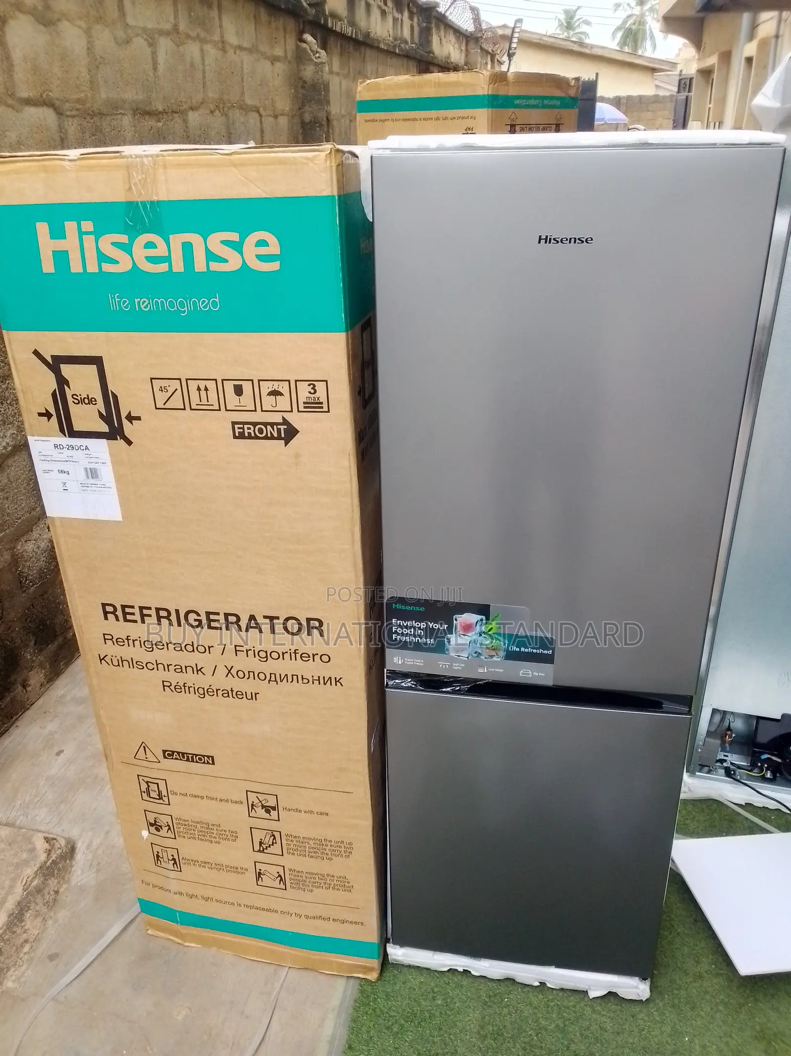 Hisense 29dca Bottom Freezer Refrigerator 225 Litres